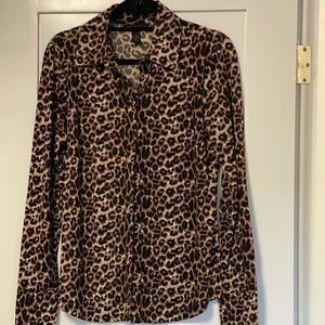 Ladies leopard blouse